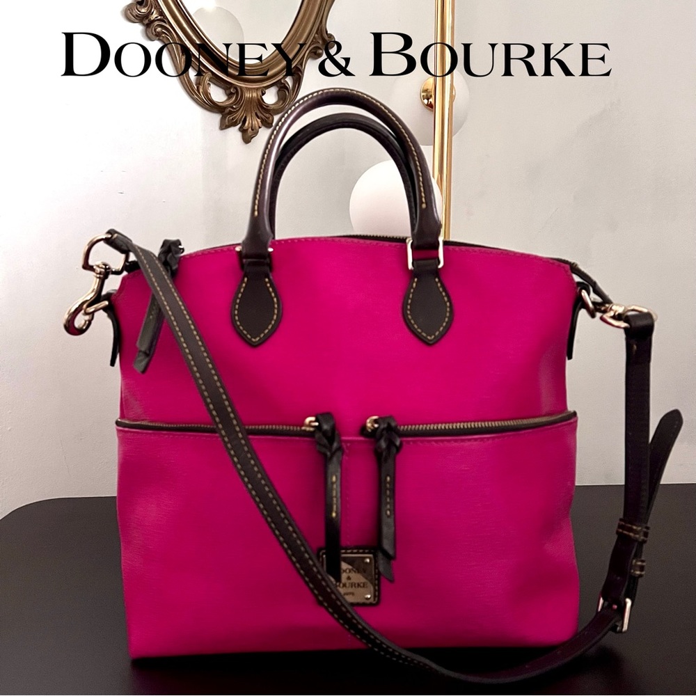 Dooney & Bourke Bag Tote Fuchsia Hot Pink Tote